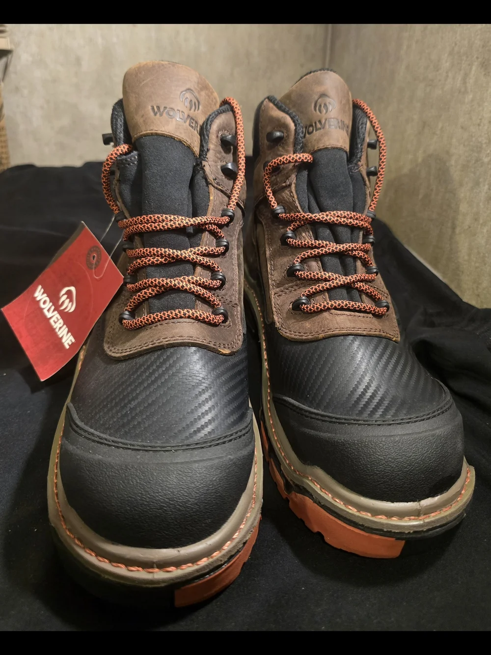 The Wolverine  Raider DuraShocks Shield Boots Mens size 9